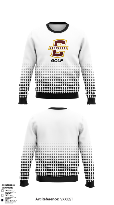 Joseph Case Golf 84034707 Crew Neck Sweatshirt - 7