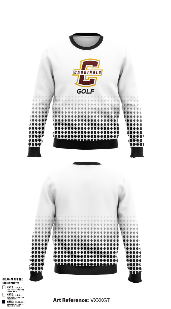 Crew Neck Sweatshirt, Joseph Case Golf, Golf, Teamtime, Team time, sublimation, custom sports apparel, team uniforms, spirit wear, spiritwear, sports uniforms, custom shirts, team store, custom team store, fundraiser sports, apparel fundraiser