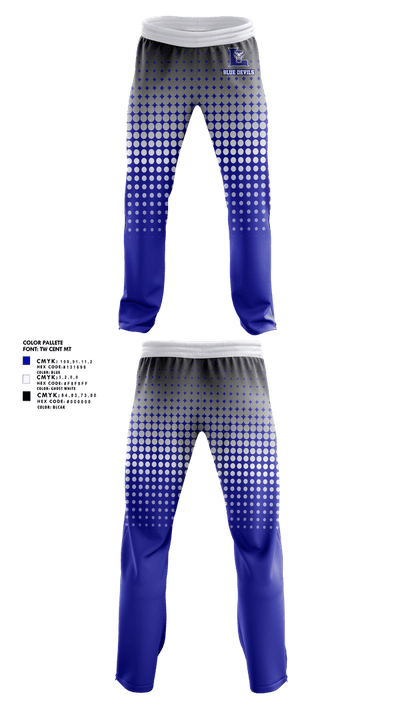 Blue devils 79752812 Sweatpants - 1