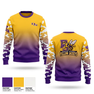 Crew Neck Sweatshirt, Denham Springs, , Teamtime, Team time, sublimation, custom sports apparel, team uniforms, spirit wear, spiritwear, sports uniforms, custom shirts, team store, custom team store, fundraiser sports, apparel fundraiser