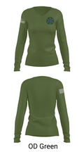 278th Armored Cavalry Regiment 63625582 Women's Long Sleeve V-neck Shirt - 54