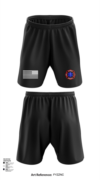 Athletic Shorts With Pockets, Station 31, Fire Department, Teamtime, Team time, sublimation, custom sports apparel, team uniforms, spirit wear, spiritwear, sports uniforms, custom shirts, team store, custom team store, fundraiser sports, apparel fundraiser