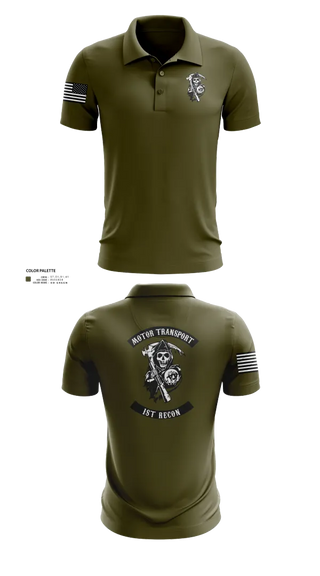Short Sleeve Performance Polo, 1st Recon, , Teamtime, Team time, sublimation, custom sports apparel, team uniforms, spirit wear, spiritwear, sports uniforms, custom shirts, team store, custom team store, fundraiser sports, apparel fundraiser