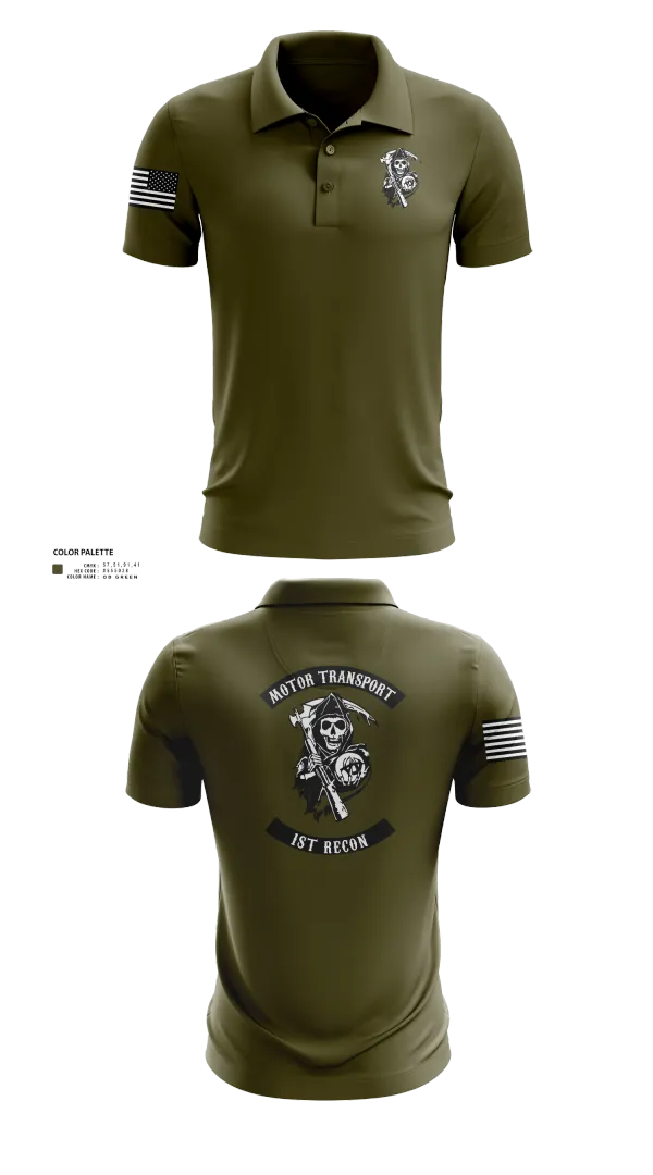 Short Sleeve Performance Polo, 1st Recon, , Teamtime, Team time, sublimation, custom sports apparel, team uniforms, spirit wear, spiritwear, sports uniforms, custom shirts, team store, custom team store, fundraiser sports, apparel fundraiser