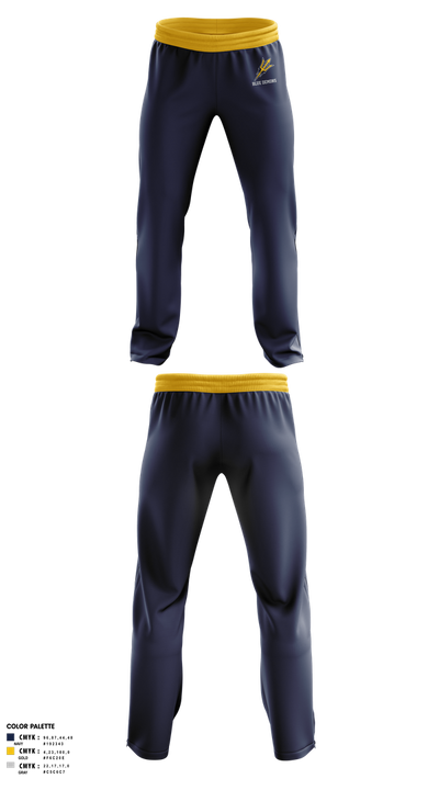 Blue Demons 16411864 Sweatpants - 1