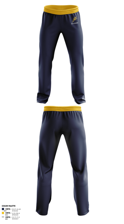 Sweatpants, Blue Demons, , Teamtime, Team time, sublimation, custom sports apparel, team uniforms, spirit wear, spiritwear, sports uniforms, custom shirts, team store, custom team store, fundraiser sports, apparel fundraiser