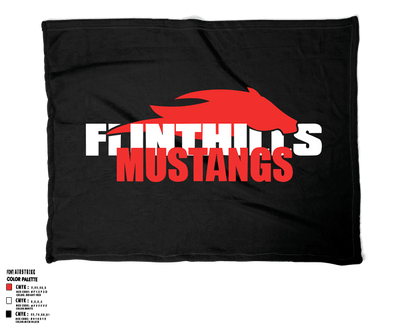 FLINTHILLS MUSTANGS 32615640 Blanket - 10