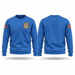 Crew Neck Sweatshirt, CHAPLANS CORP, Navy, Teamtime, Team time, sublimation, custom sports apparel, team uniforms, spirit wear, spiritwear, sports uniforms, custom shirts, team store, custom team store, fundraiser sports, apparel fundraiser