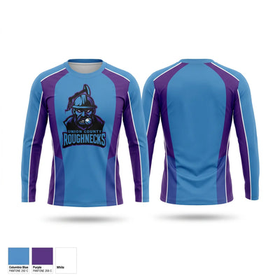 Union County Roughnecks Long Sleeve Performance Shirt - 2