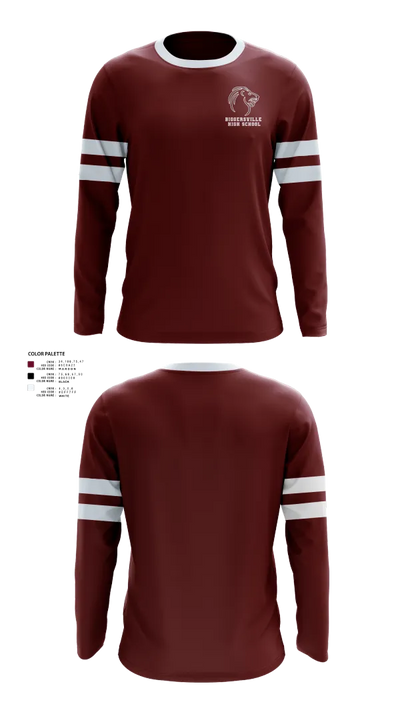Biggersville High School 45490273 Long Sleeve Performance Shirt 10