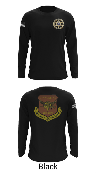 Evangeline Parish Sheriffs Office S.R.T Long Sleeve Performance Shirt 25