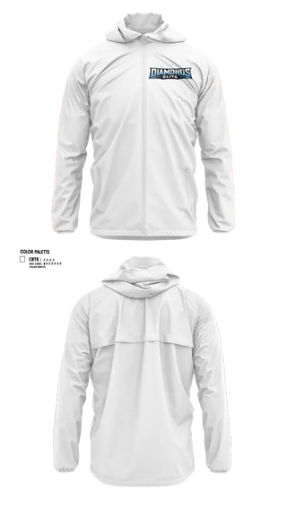 Windbreaker, ETX Diamonds Elite, Softball, Teamtime, Team time, sublimation, custom sports apparel, team uniforms, spirit wear, spiritwear, sports uniforms, custom shirts, team store, custom team store, fundraiser sports, apparel fundraiser