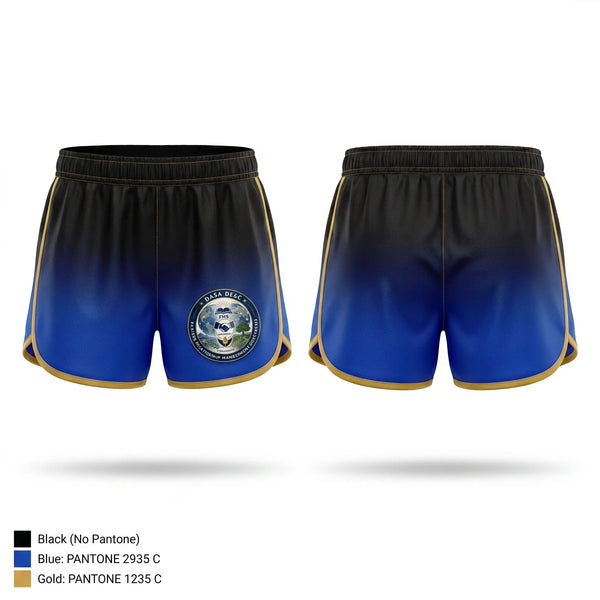 Womens Shorts, DASA DE&C Partner Relationship Management, , Teamtime, Team time, sublimation, custom sports apparel, team uniforms, spirit wear, spiritwear, sports uniforms, custom shirts, team store, custom team store, fundraiser sports, apparel fundraiser