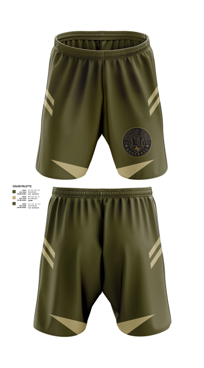 Texas Iron Baseball Athletic Shorts With Pockets - 21