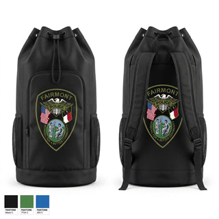 Gear Bag, Fairmont Police Department, Police, Teamtime, Team time, sublimation, custom sports apparel, team uniforms, spirit wear, spiritwear, sports uniforms, custom shirts, team store, custom team store, fundraiser sports, apparel fundraiser