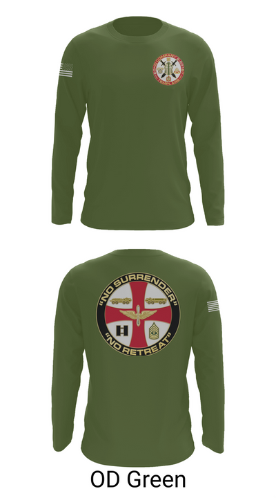 Echo 2-501st GSAB 24496005 Long Sleeve Performance Shirt 46