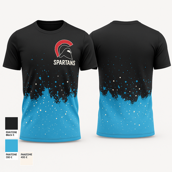 Short Sleeve Performance Shirt, Spartans, Men's Basketball, Teamtime, Team time, sublimation, custom sports apparel, team uniforms, spirit wear, spiritwear, sports uniforms, custom shirts, team store, custom team store, fundraiser sports, apparel fundraiser