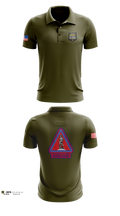 Missouri Army National Guard Recruiting and Retention Battalion Short Sleeve Performance Polo - 4
