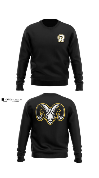 Crew Neck Sweatshirt, Randallstown Wrestling, Wrestling, Teamtime, Team time, sublimation, custom sports apparel, team uniforms, spirit wear, spiritwear, sports uniforms, custom shirts, team store, custom team store, fundraiser sports, apparel fundraiser