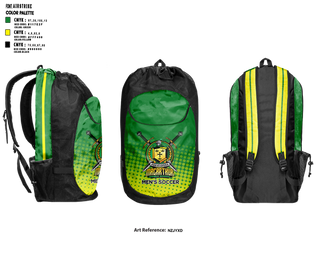 Gear Bag, MacArthur Scots Soccer, Men's Soccer, Teamtime, Team time, sublimation, custom sports apparel, team uniforms, spirit wear, spiritwear, sports uniforms, custom shirts, team store, custom team store, fundraiser sports, apparel fundraiser