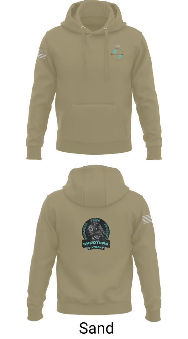 Hoodie, Shooters odyssey, National Guard, Teamtime, Team time, sublimation, custom sports apparel, team uniforms, spirit wear, spiritwear, sports uniforms, custom shirts, team store, custom team store, fundraiser sports, apparel fundraiser