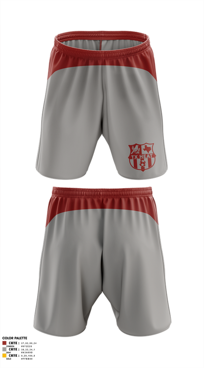 TX HEAT 2370396 Mens Soccer Shorts - 2