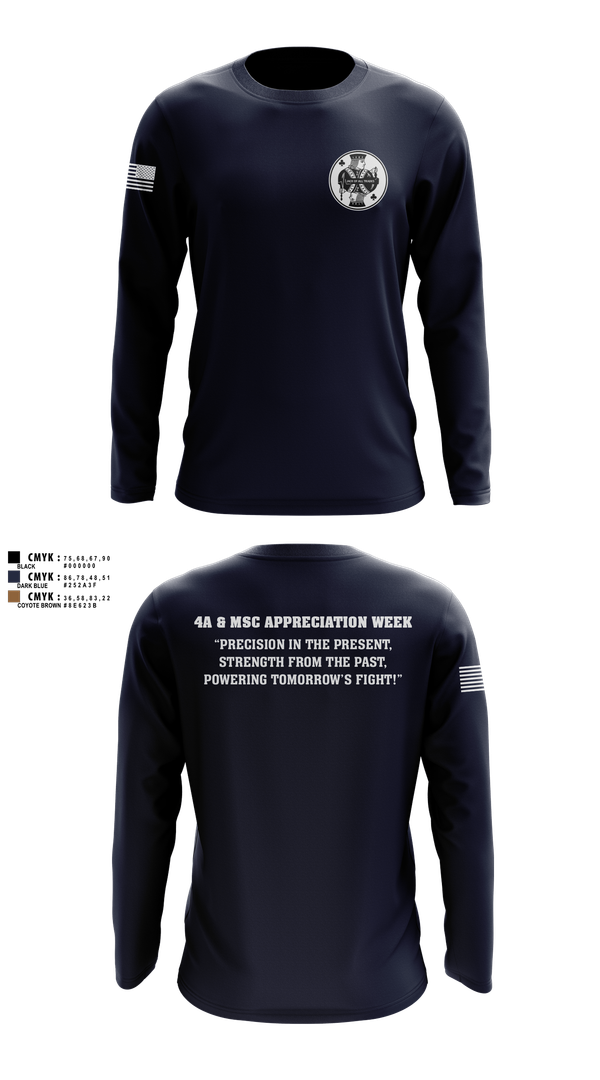Long Sleeve Performance Shirt, Joint Base San Antonio 4A/MSC, , Teamtime, Team time, sublimation, custom sports apparel, team uniforms, spirit wear, spiritwear, sports uniforms, custom shirts, team store, custom team store, fundraiser sports, apparel fundraiser