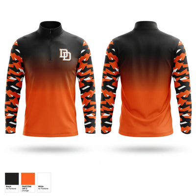 Dover Dragons Quarter Zip Jacket - 1
