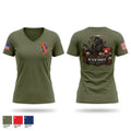 General Support Co 23997856 Women's Short Sleeve V-neck Shirt - 1