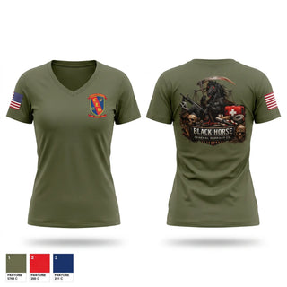 Womens Short Sleeve Vneck Shirt, General Support Co, Marines, Teamtime, Team time, sublimation, custom sports apparel, team uniforms, spirit wear, spiritwear, sports uniforms, custom shirts, team store, custom team store, fundraiser sports, apparel fundraiser
