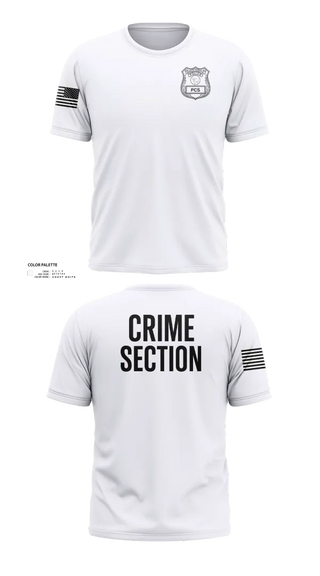 Short Sleeve Performance Shirt, 5th PCT Crime Section, , Teamtime, Team time, sublimation, custom sports apparel, team uniforms, spirit wear, spiritwear, sports uniforms, custom shirts, team store, custom team store, fundraiser sports, apparel fundraiser