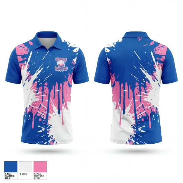 Short Sleeve Performance Polo, Islanders, Baseball, Teamtime, Team time, sublimation, custom sports apparel, team uniforms, spirit wear, spiritwear, sports uniforms, custom shirts, team store, custom team store, fundraiser sports, apparel fundraiser
