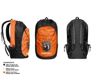 Gear Bag, The Philadelphia Tomahawks, Men's Basketball, Teamtime, Team time, sublimation, custom sports apparel, team uniforms, spirit wear, spiritwear, sports uniforms, custom shirts, team store, custom team store, fundraiser sports, apparel fundraiser