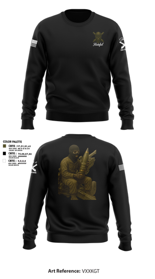 Crew Neck Sweatshirt, Hateful Hotel 2nd Plt, , Teamtime, Team time, sublimation, custom sports apparel, team uniforms, spirit wear, spiritwear, sports uniforms, custom shirts, team store, custom team store, fundraiser sports, apparel fundraiser