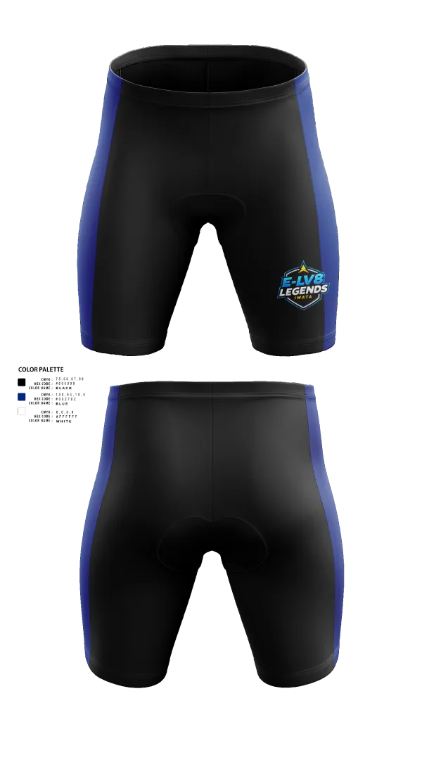 Mens Compression Shorts, E-LV8 Legends, Men's Volleyball, Teamtime, Team time, sublimation, custom sports apparel, team uniforms, spirit wear, spiritwear, sports uniforms, custom shirts, team store, custom team store, fundraiser sports, apparel fundraiser