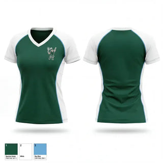 Womens Short Sleeve Vneck Shirt, Turrentine Middle School Tennis, Tennis, Teamtime, Team time, sublimation, custom sports apparel, team uniforms, spirit wear, spiritwear, sports uniforms, custom shirts, team store, custom team store, fundraiser sports, apparel fundraiser