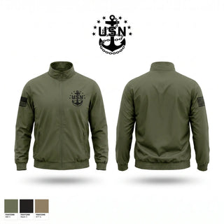 Windbreaker, The GOAT Locker gear, Navy, Teamtime, Team time, sublimation, custom sports apparel, team uniforms, spirit wear, spiritwear, sports uniforms, custom shirts, team store, custom team store, fundraiser sports, apparel fundraiser