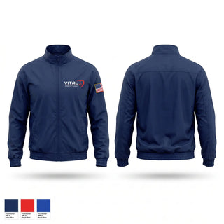 Windbreaker, Vital Medical, EMS/EMT, Teamtime, Team time, sublimation, custom sports apparel, team uniforms, spirit wear, spiritwear, sports uniforms, custom shirts, team store, custom team store, fundraiser sports, apparel fundraiser