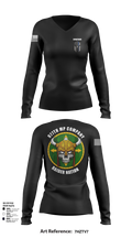 Spartans 78365959 Women's Long Sleeve V-neck Shirt - 102