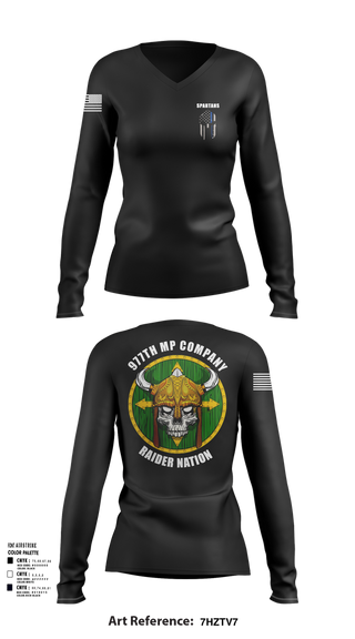 Womens Long Sleeve Vneck Shirt, Spartans, , Teamtime, Team time, sublimation, custom sports apparel, team uniforms, spirit wear, spiritwear, sports uniforms, custom shirts, team store, custom team store, fundraiser sports, apparel fundraiser