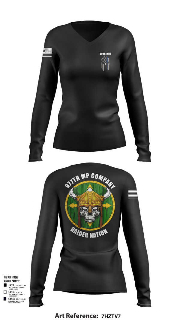 Womens Long Sleeve Vneck Shirt, Spartans, , Teamtime, Team time, sublimation, custom sports apparel, team uniforms, spirit wear, spiritwear, sports uniforms, custom shirts, team store, custom team store, fundraiser sports, apparel fundraiser