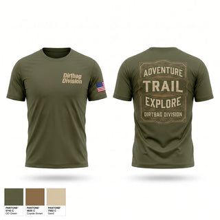 Short Sleeve Performance Shirt, Dirtbag Division, Army, Teamtime, Team time, sublimation, custom sports apparel, team uniforms, spirit wear, spiritwear, sports uniforms, custom shirts, team store, custom team store, fundraiser sports, apparel fundraiser