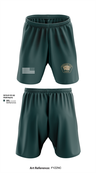Athletic Shorts With Pockets, Academy- Basic Unit, Police, Teamtime, Team time, sublimation, custom sports apparel, team uniforms, spirit wear, spiritwear, sports uniforms, custom shirts, team store, custom team store, fundraiser sports, apparel fundraiser