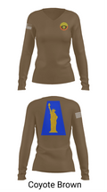 389th CSSB 42999540 Women's Long Sleeve V-neck Shirt - 17
