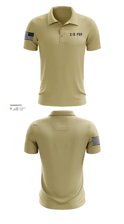 2/B POF 81841481 Short Sleeve Performance Polo - 22