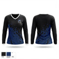 Carolina Spartans 28032927 Women's Long Sleeve V-neck Shirt - 1