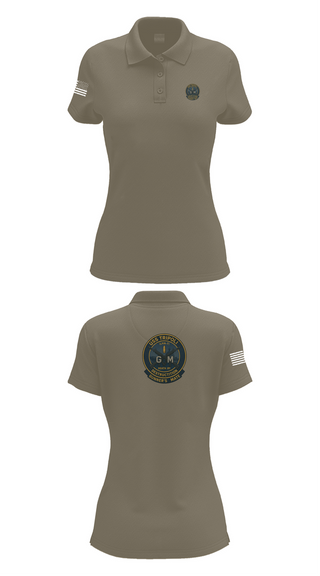 Womens Short Sleeve Performance Polo, USS TRIPOLI, , Teamtime, Team time, sublimation, custom sports apparel, team uniforms, spirit wear, spiritwear, sports uniforms, custom shirts, team store, custom team store, fundraiser sports, apparel fundraiser