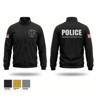 Windbreaker, Lansing Emergency Response Team, Police, Teamtime, Team time, sublimation, custom sports apparel, team uniforms, spirit wear, spiritwear, sports uniforms, custom shirts, team store, custom team store, fundraiser sports, apparel fundraiser