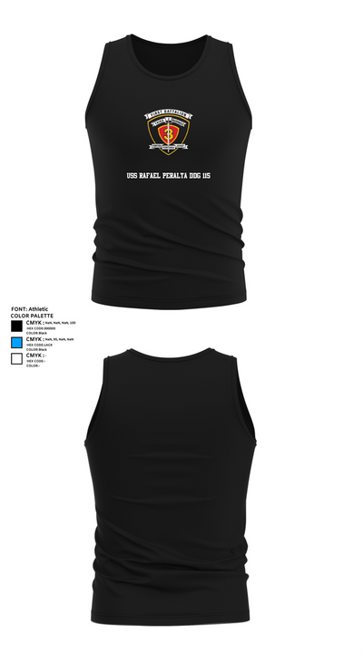 USS Rafael Peralta DDG 115 35678200 Tank Top - 37