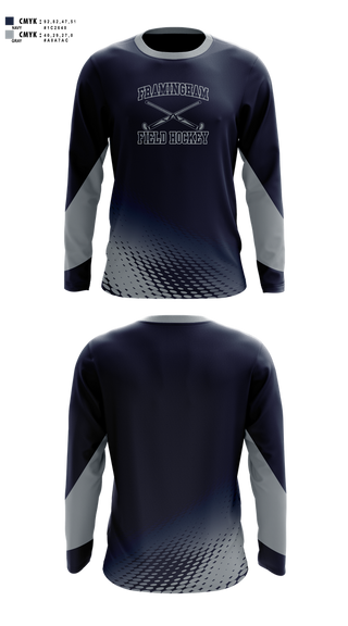 Long Sleeve Performance Shirt, Framingham Field Hockey, Field Hockey, Teamtime, Team time, sublimation, custom sports apparel, team uniforms, spirit wear, spiritwear, sports uniforms, custom shirts, team store, custom team store, fundraiser sports, apparel fundraiser